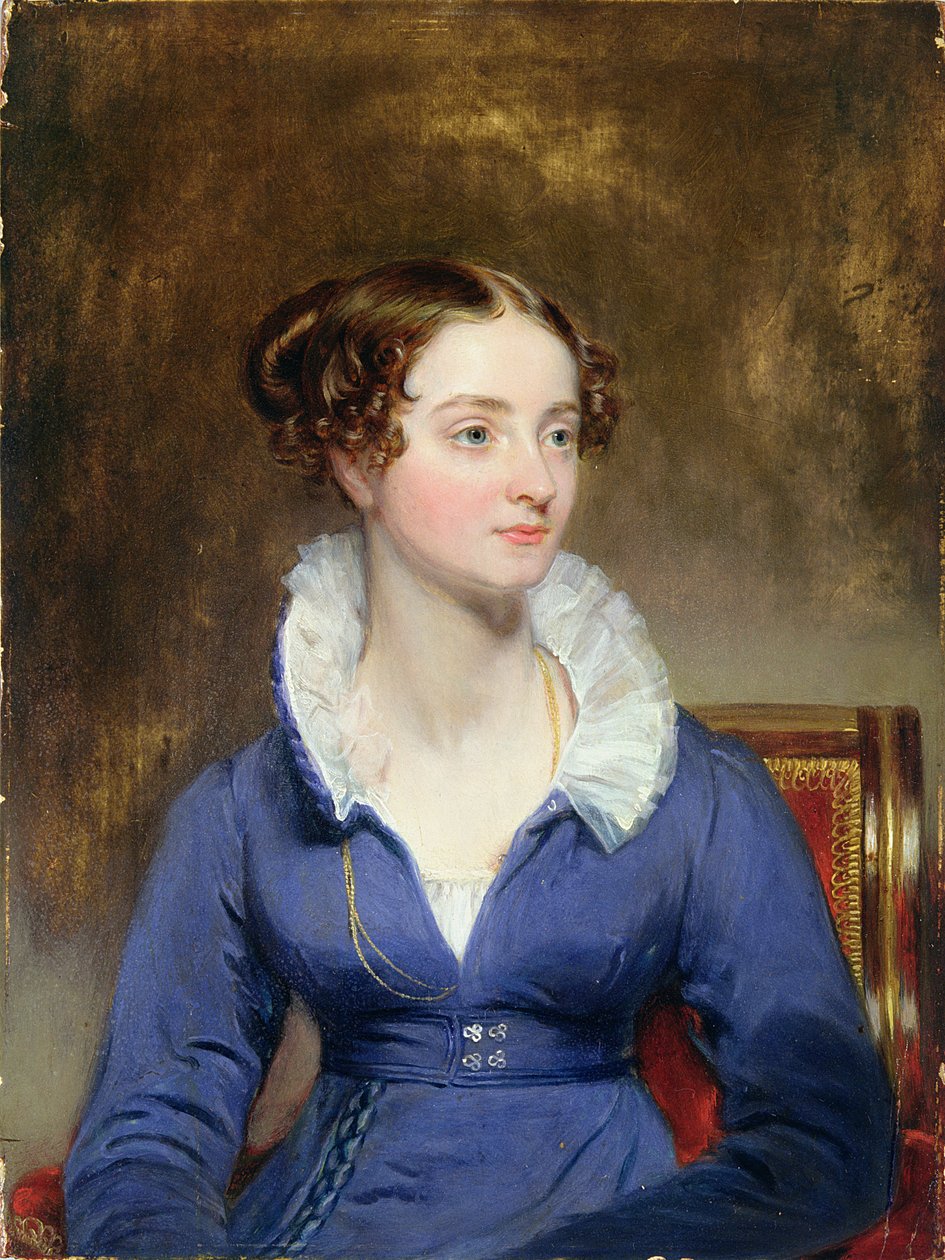 Jeune Femme en Robe Bleue, vers 1825 - Henry Inman