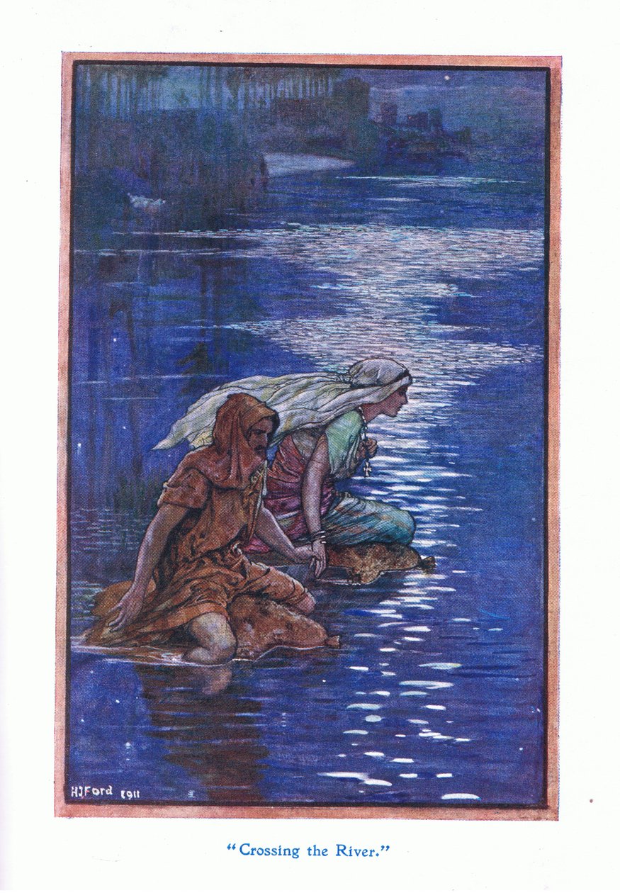 Traversée de la rivière - Henry Justice Ford