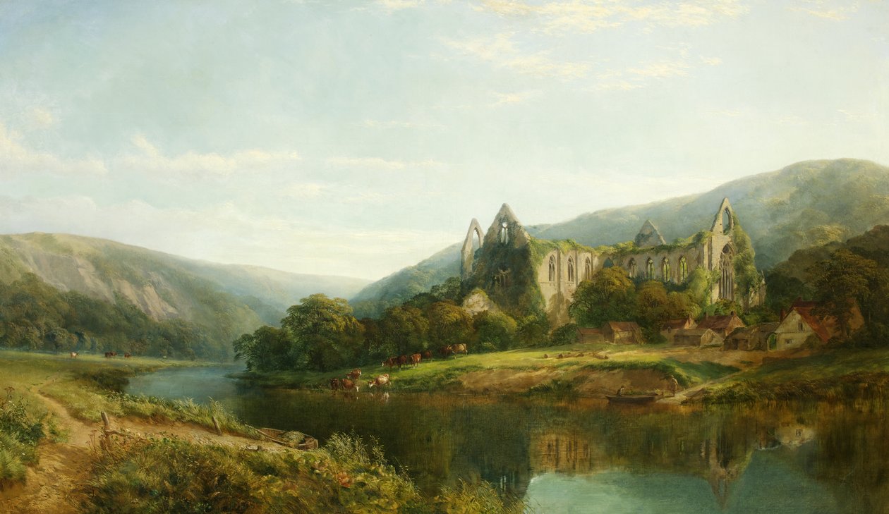 Abbaye de Tintern, 1861 - Henry Jutsum