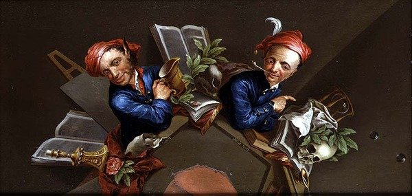 Une vanité anamorphique - Henry Kettle