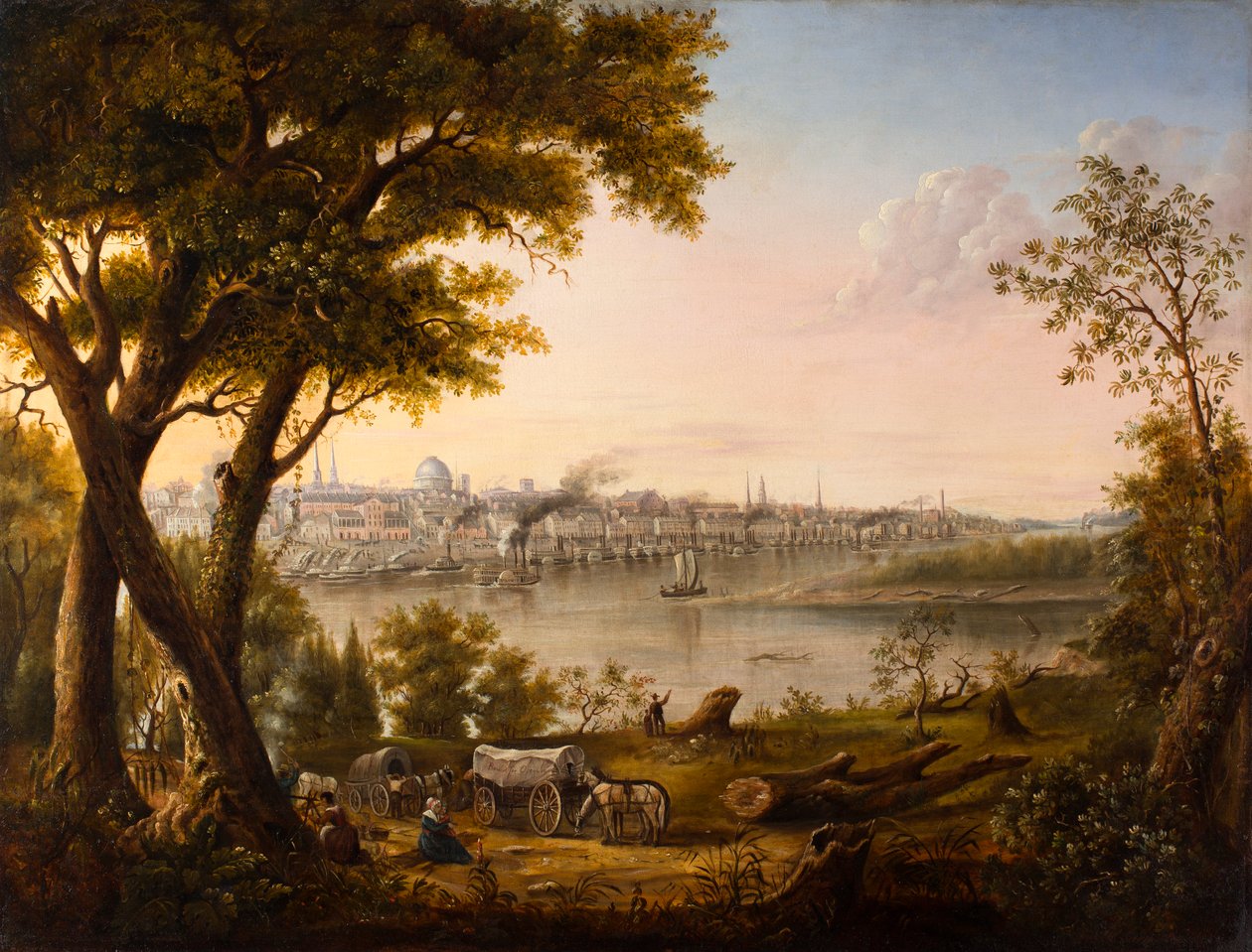 Saint Louis en 1846 - Henry Lewis