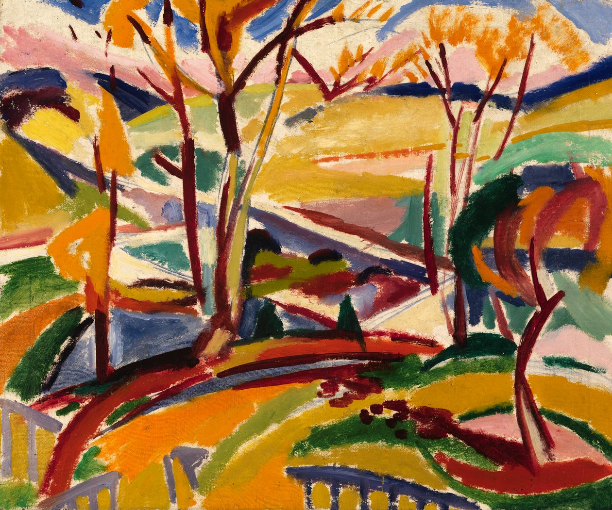 Chutes de la vallée I, 1915 - Henry Lyman Saÿen