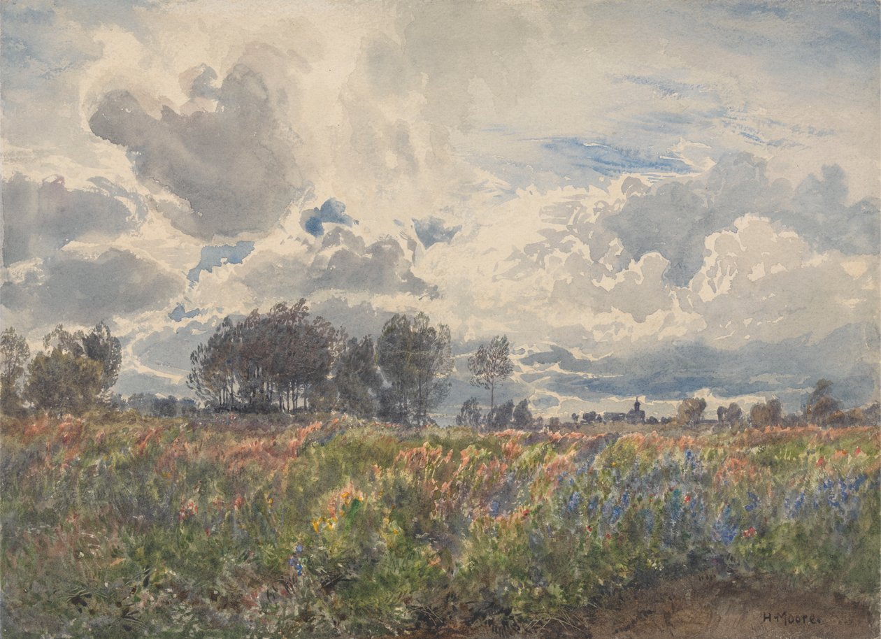 Juin pluvieux, Picardie - Henry Moore