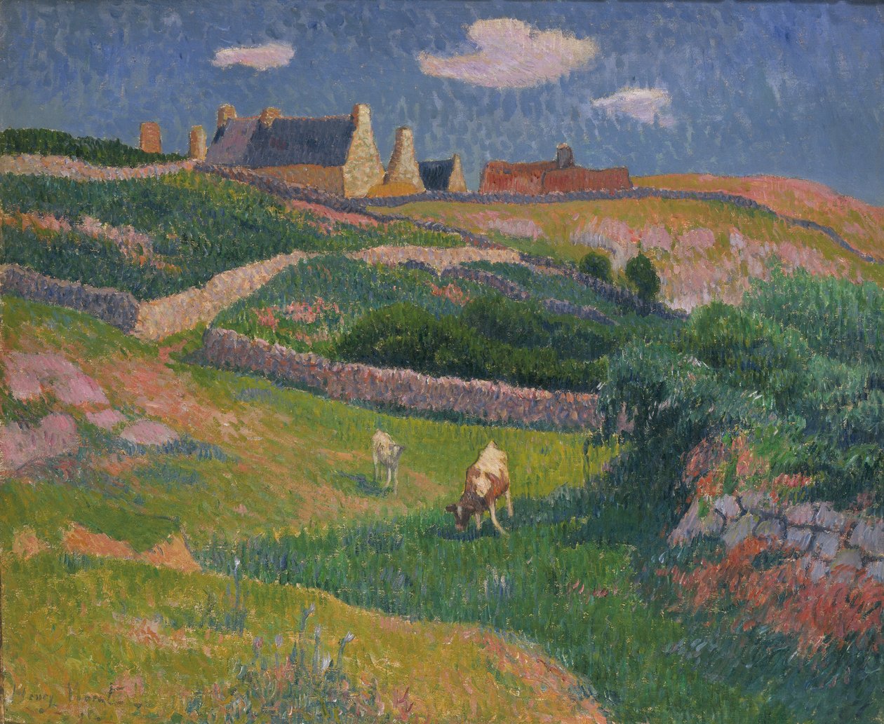 Paysage breton - Henry Moret