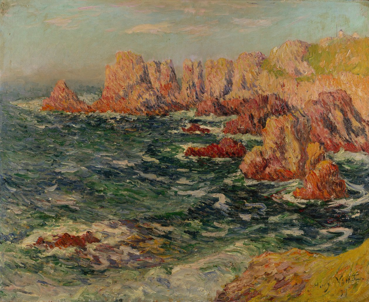 La côte bretonne - Henry Moret