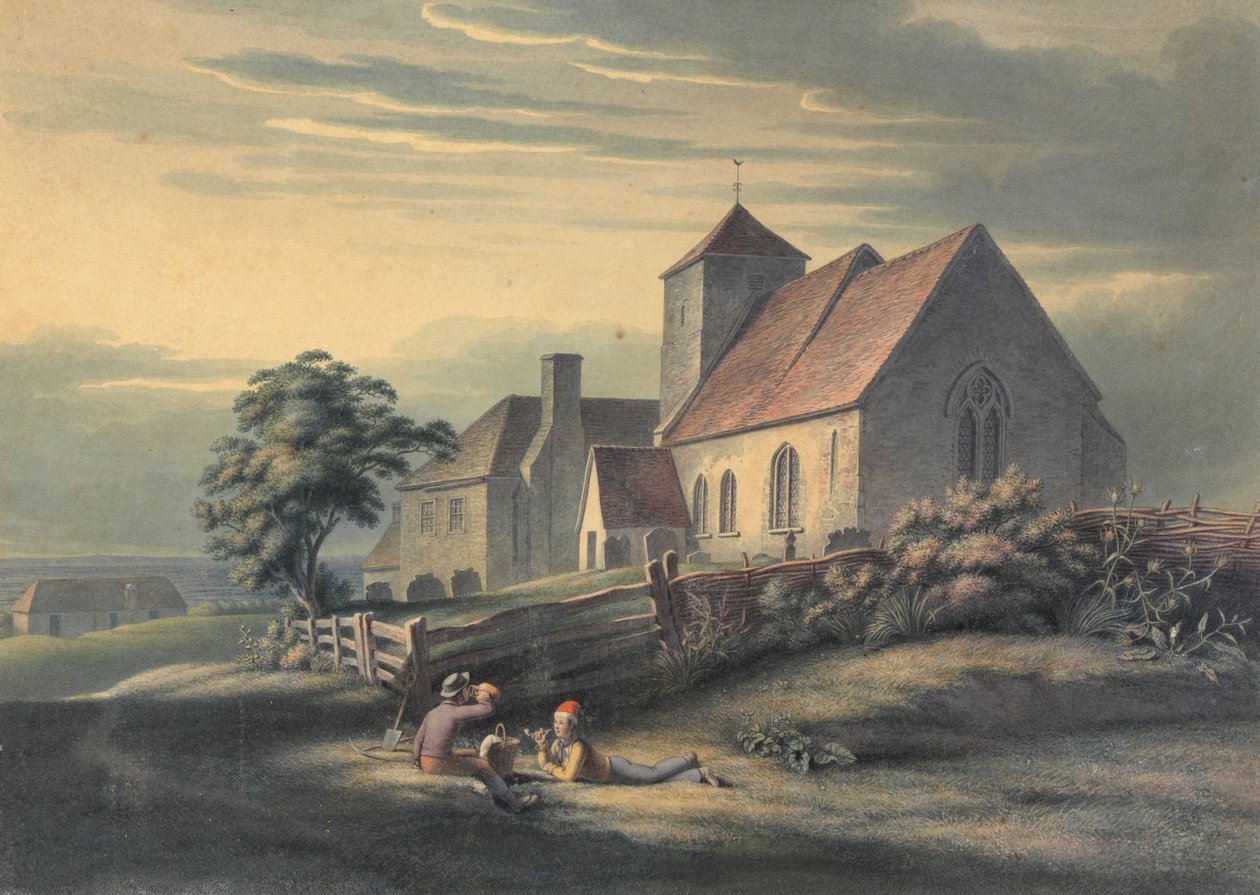 Église et maison d