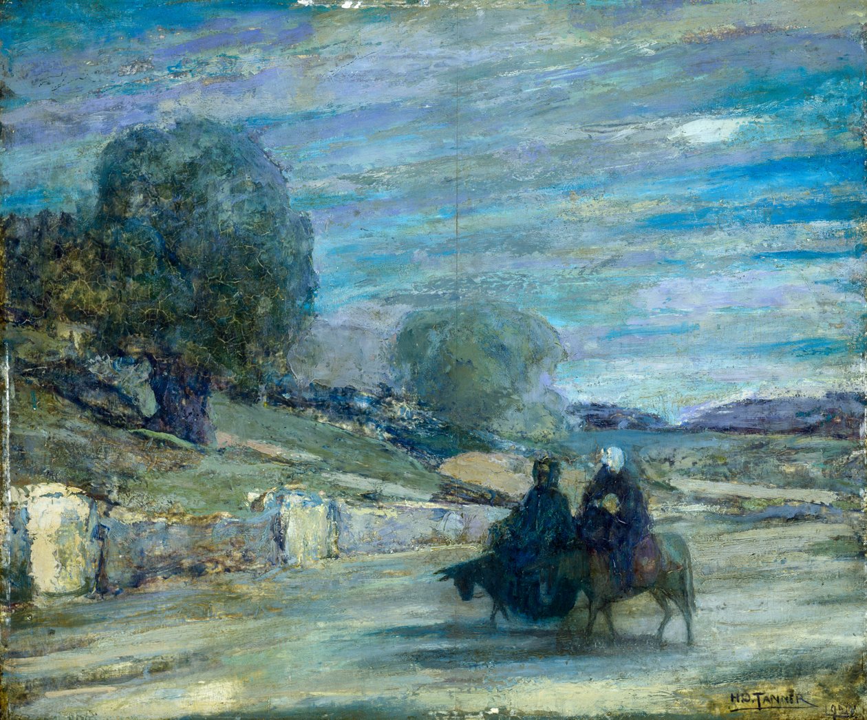 Fuite en Égypte, 1921 - Henry Ossawa Tanner