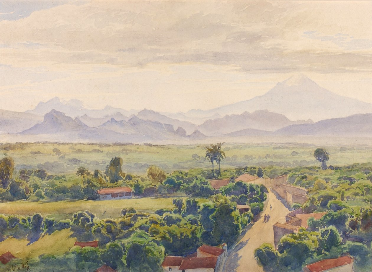 Vue de Cuernavaca - Henry Otto Wix