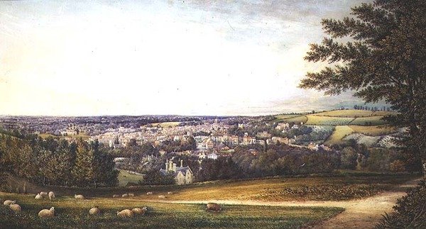 Guildford depuis le sud-ouest - Henry Prosser