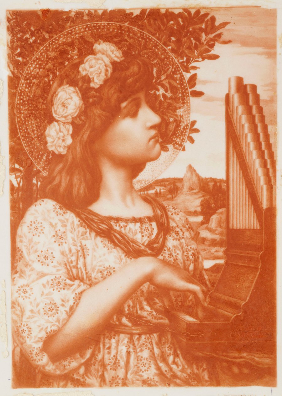 Sainte Cécile - Henry Ryland