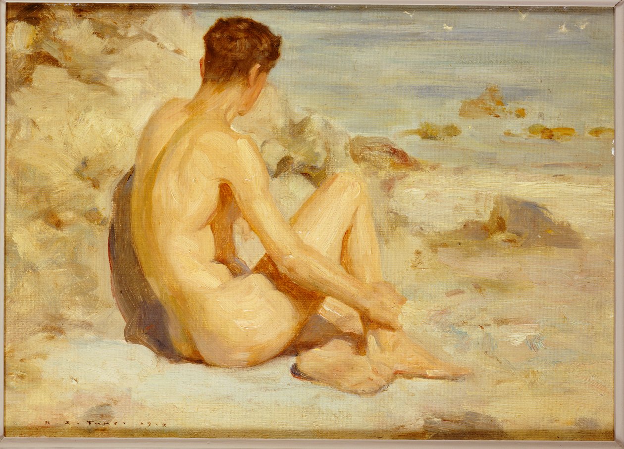 Garçon sur une plage, 1912 - Henry Scott Tuke
