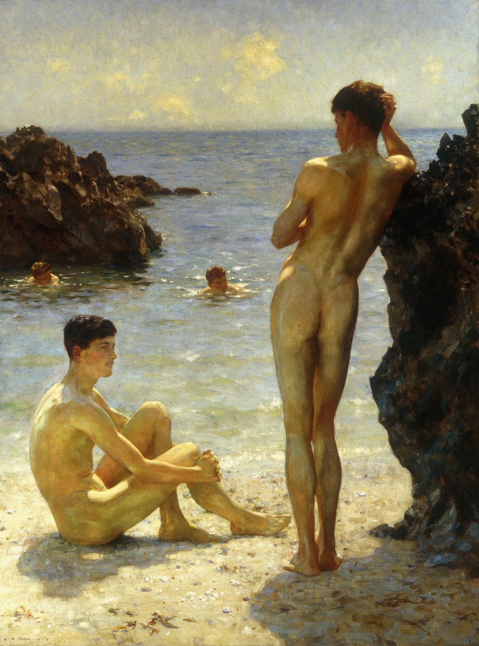 Les Amants du soleil, 1923 - Henry Scott Tuke