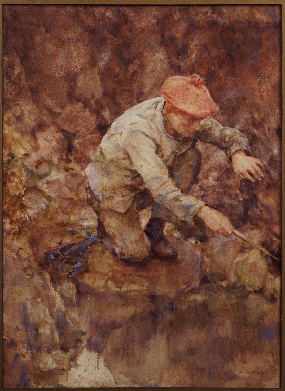Pêche au homard - Henry Scott Tuke