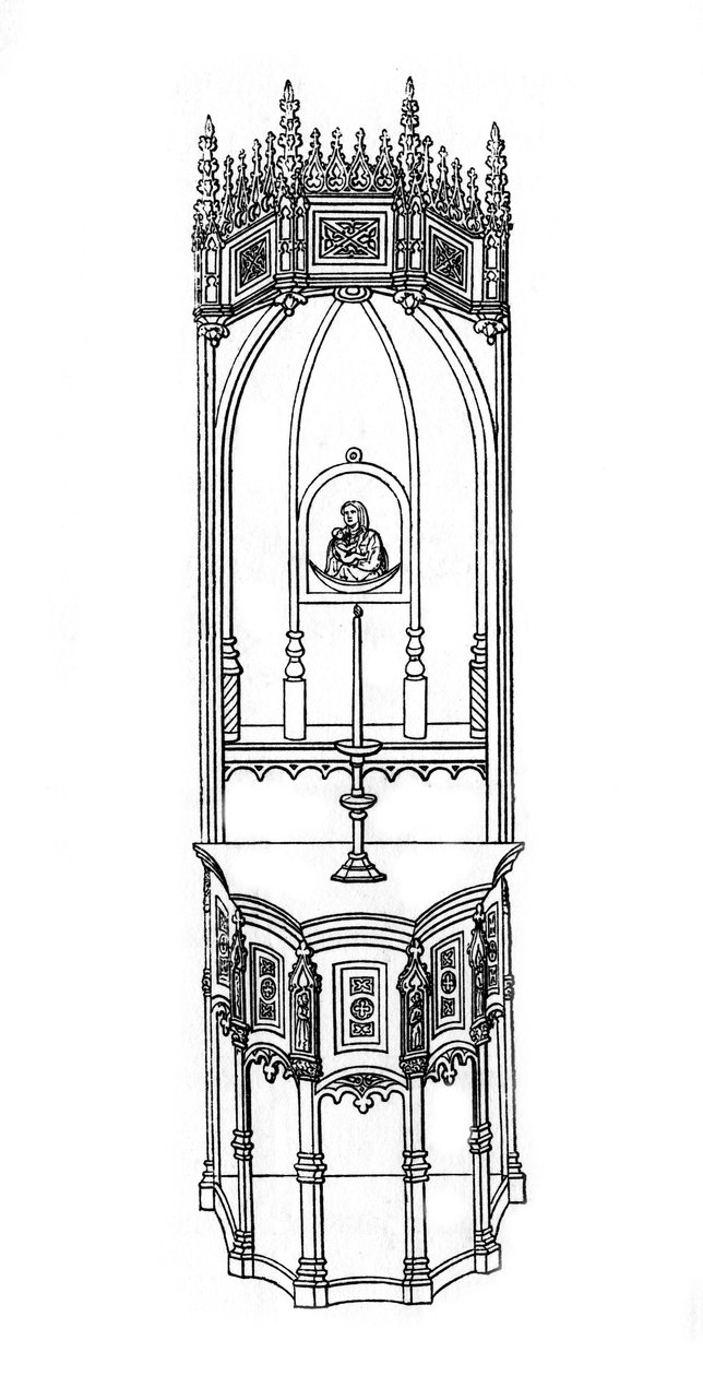 Autel, 15ème siècle, 1843 - Henry Shaw