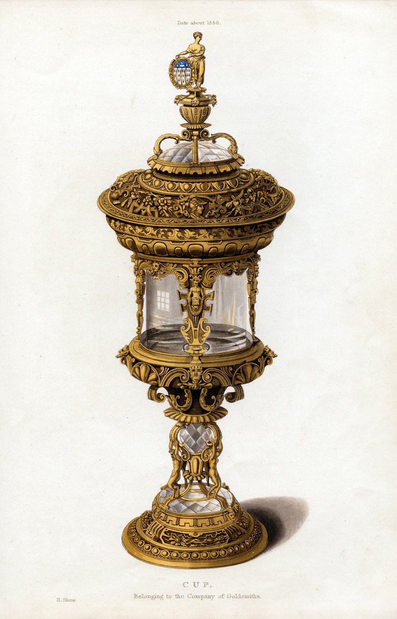 Coupe, vers 1558, 1843 - Henry Shaw