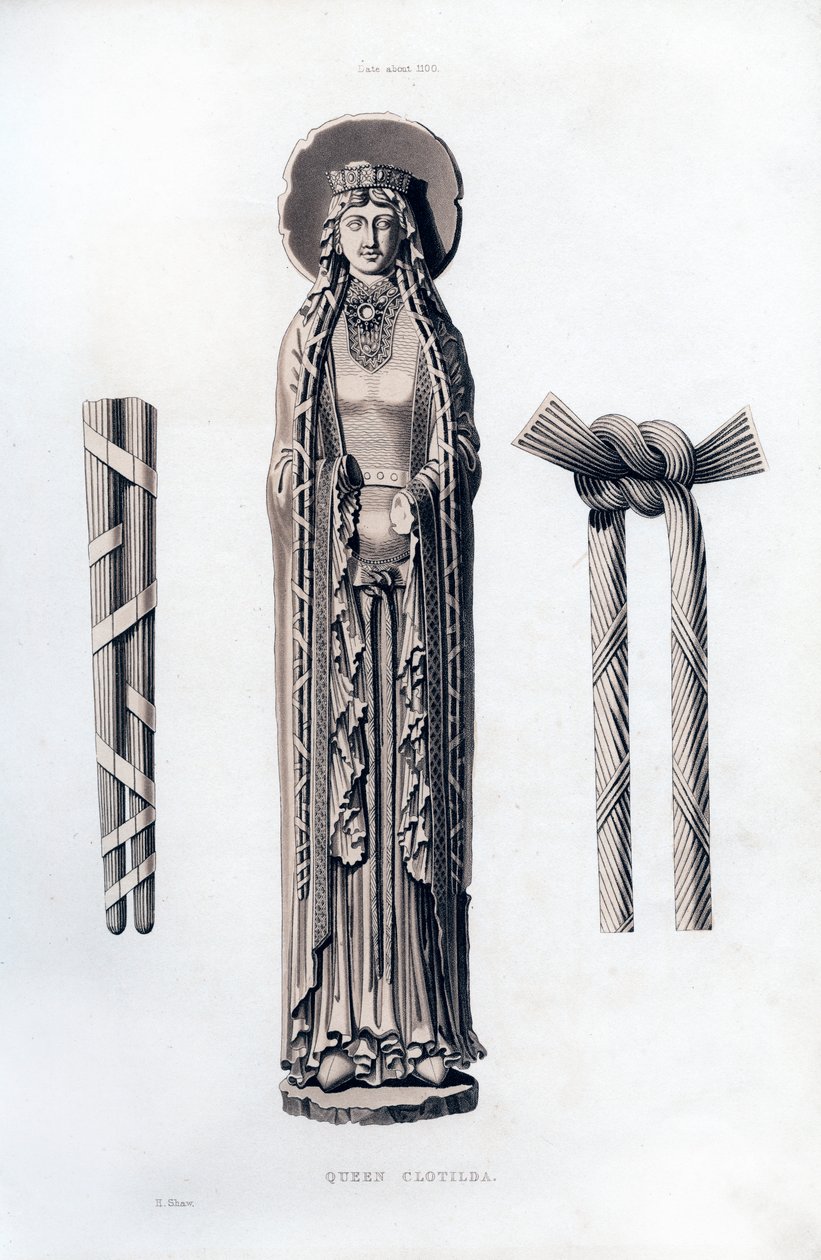 Reine Clotilde, c1100, 1843 - Henry Shaw