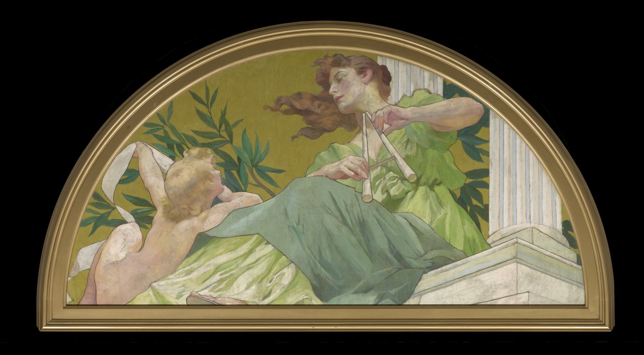 Muse de la musique, 1893 - Henry Siddons Mowbray