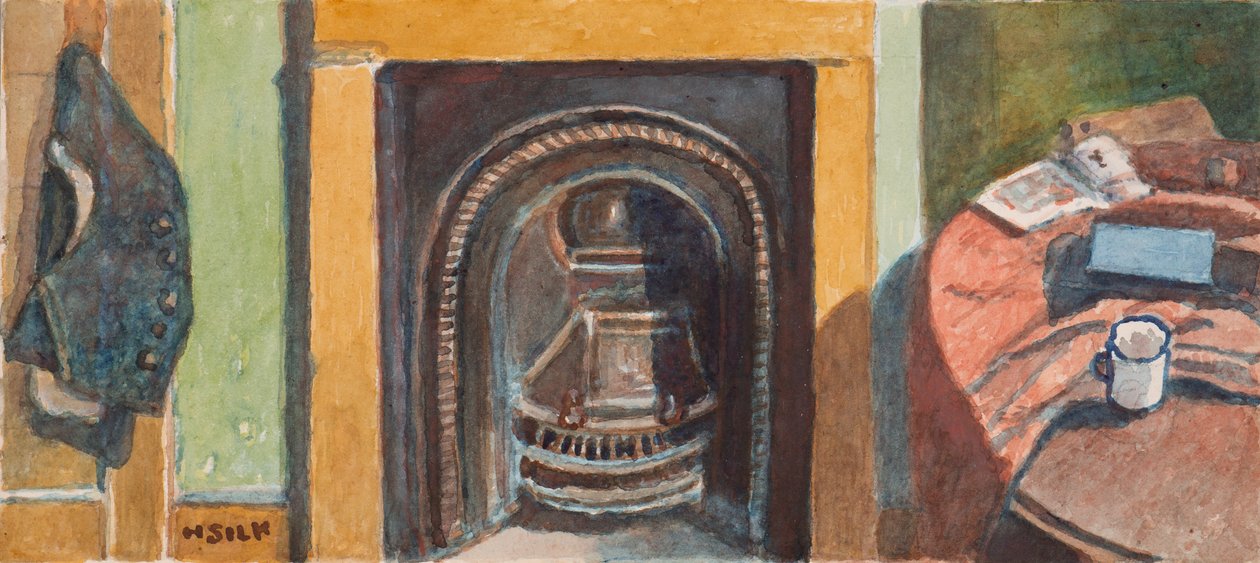 Cheminée, vers 1930 - Henry Silk