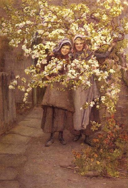 Fleur de pommier - Henry Silkstone Hopwood