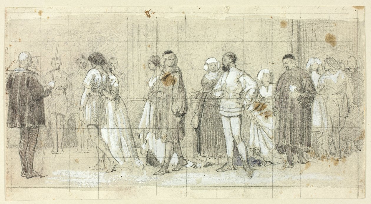 Figures en procession - Henry Stacy Marks