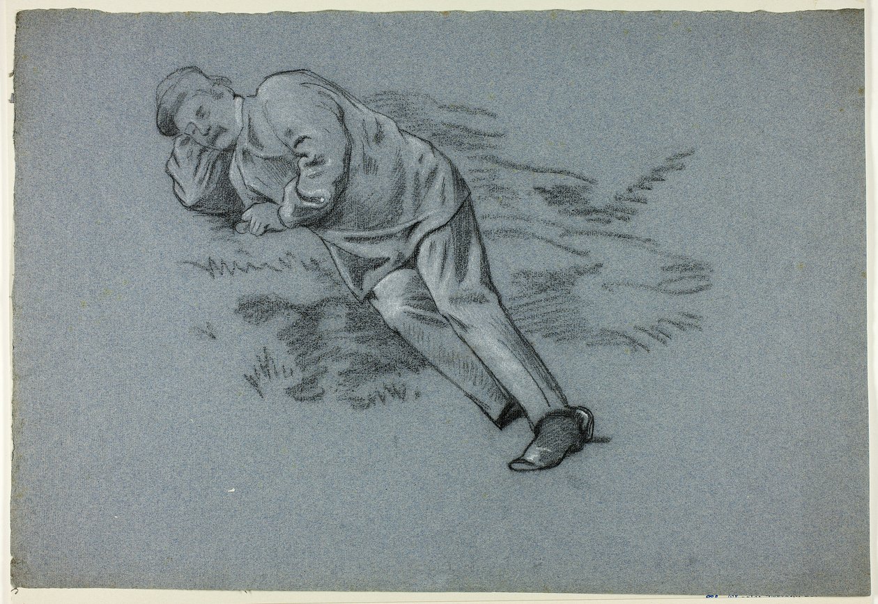 Homme Endormi - Henry Stacy Marks