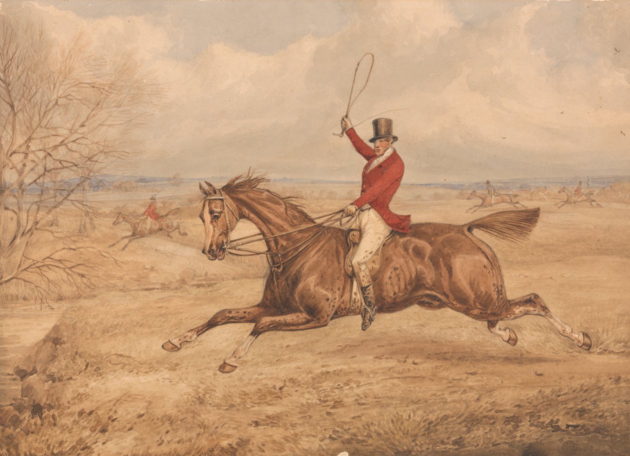 Face à un Ruisseau - Henry Thomas Alken