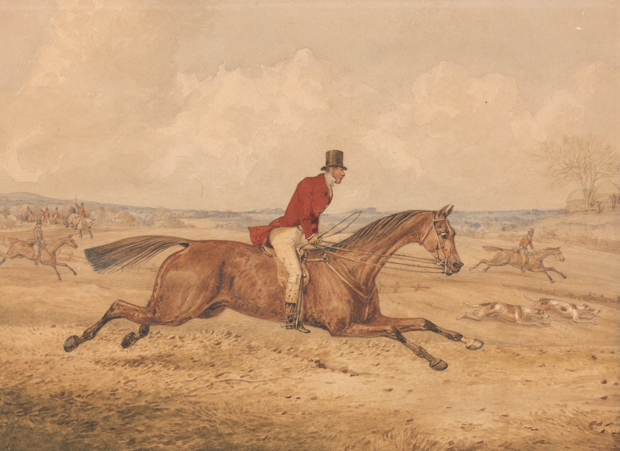 Aller à un rythme effréné - Henry Thomas Alken