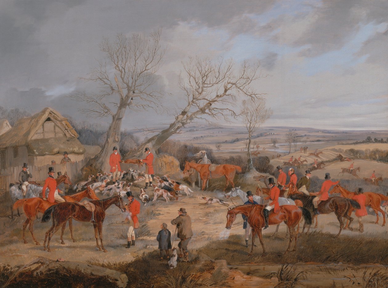 Scène de chasse : La mise à mort - Henry Thomas Alken