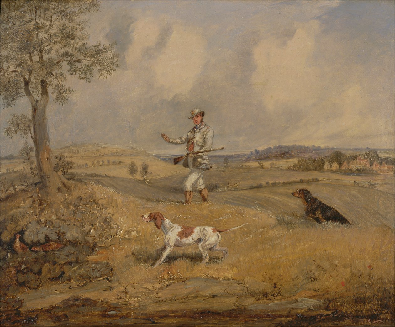 Chasse à la perdrix - Henry Thomas Alken