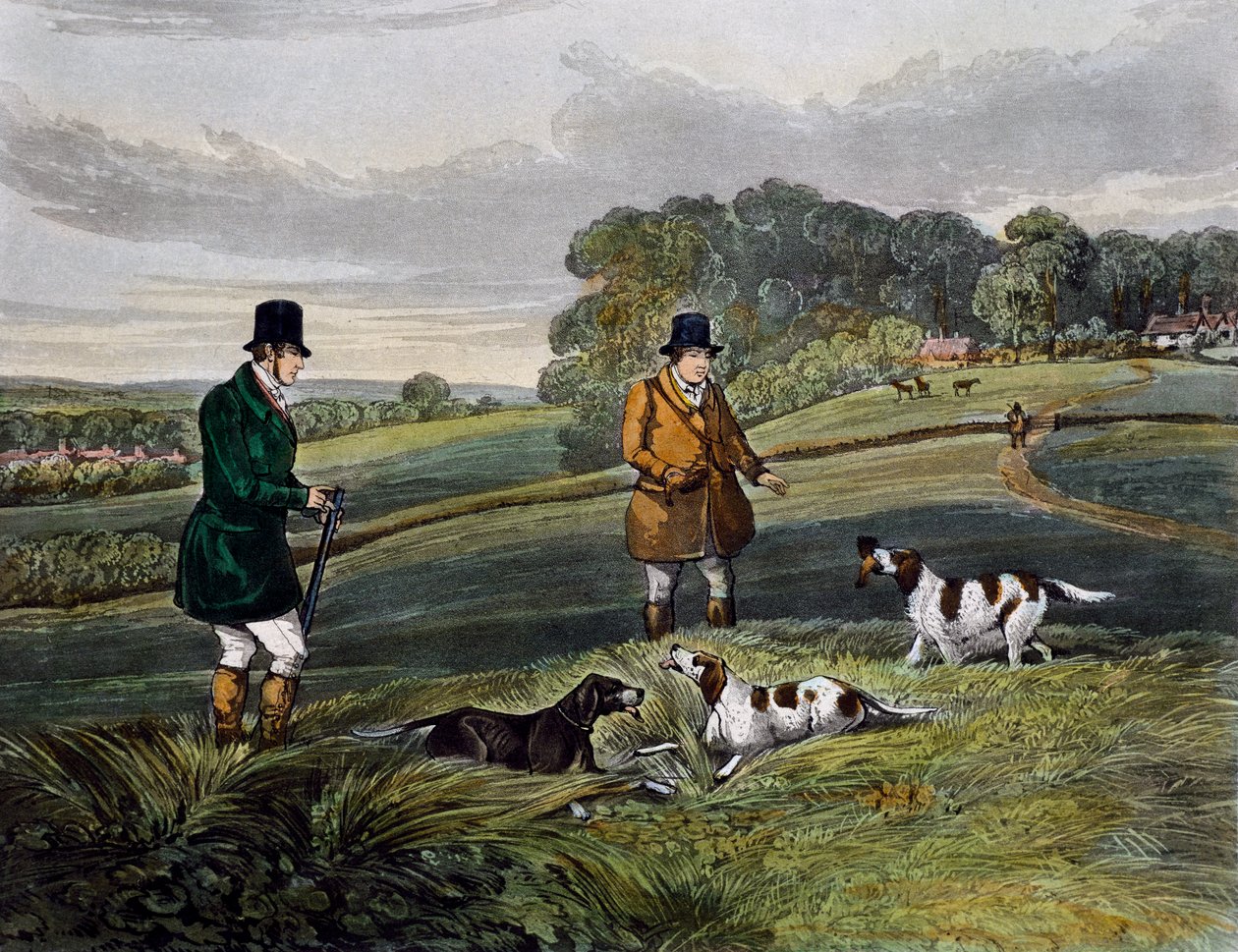 Chasse à la perdrix - Henry Thomas Alken