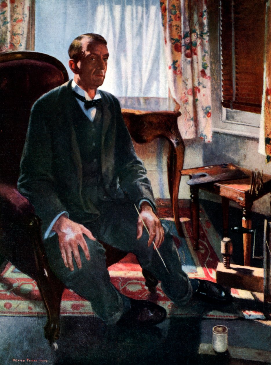 Autoportrait, 1909, 1926 - Henry Tonks