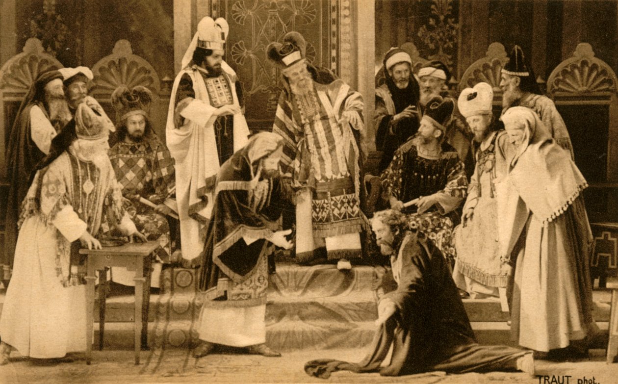 Judas devant le Sanhédrin, 1922 - Henry Traut