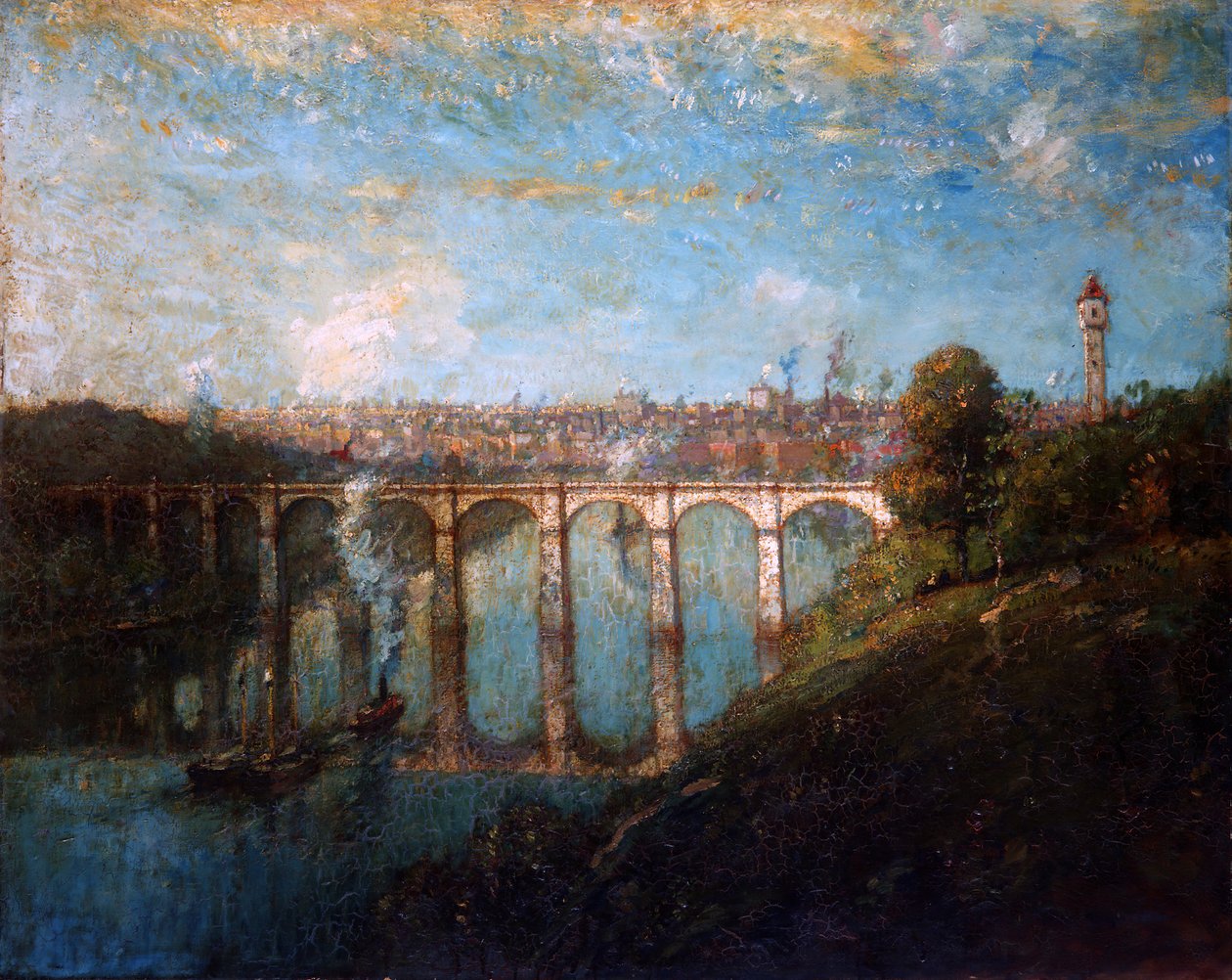 High Bridge, New York, 1905 - Henry Ward Ranger