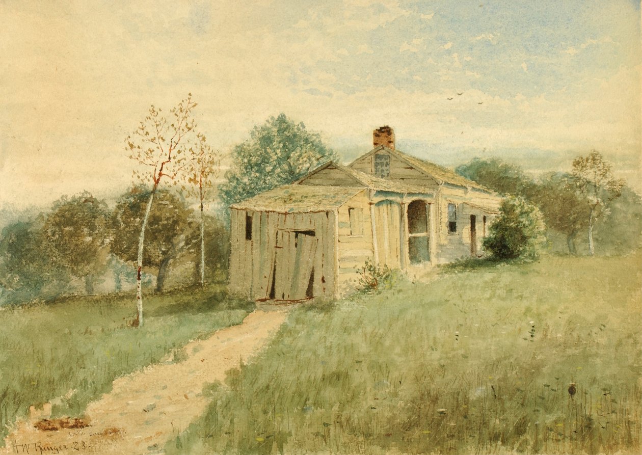 Sans titre, 1883 - Henry Ward Ranger