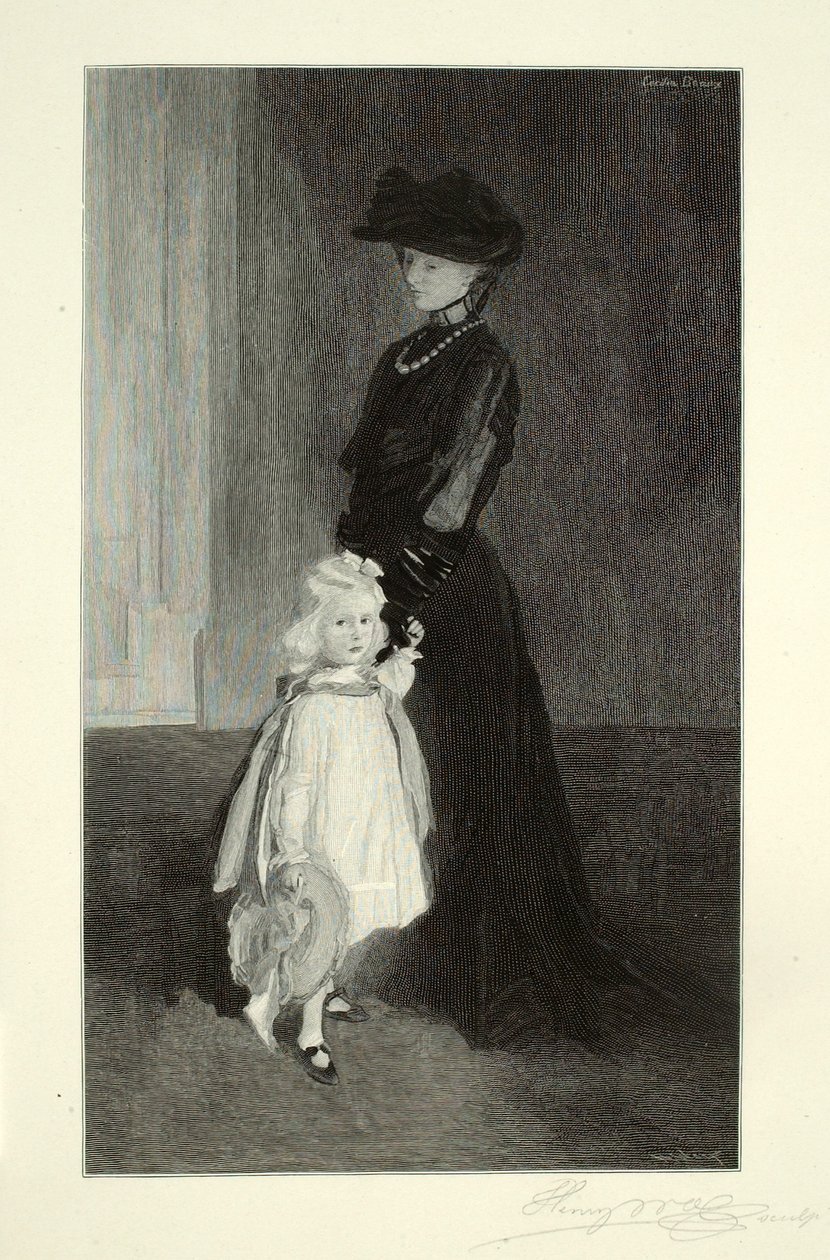 Christina (mère et fille) - Henry Wolf