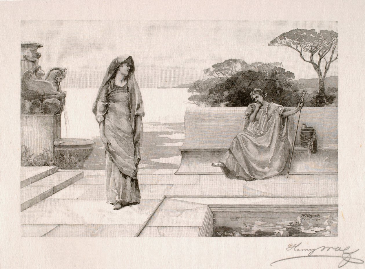 Horace et Lydia - Henry Wolf