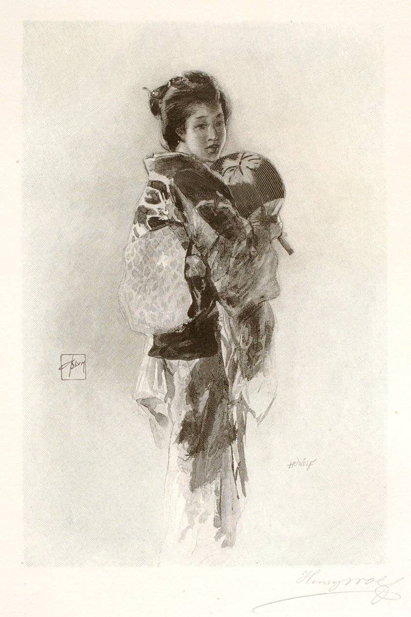 Fille japonaise (The Musmee) - Henry Wolf