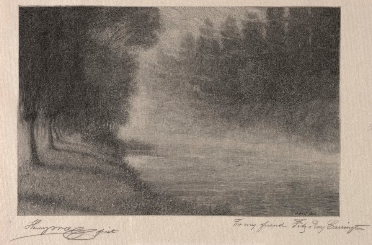 Brumes du matin - Henry Wolf