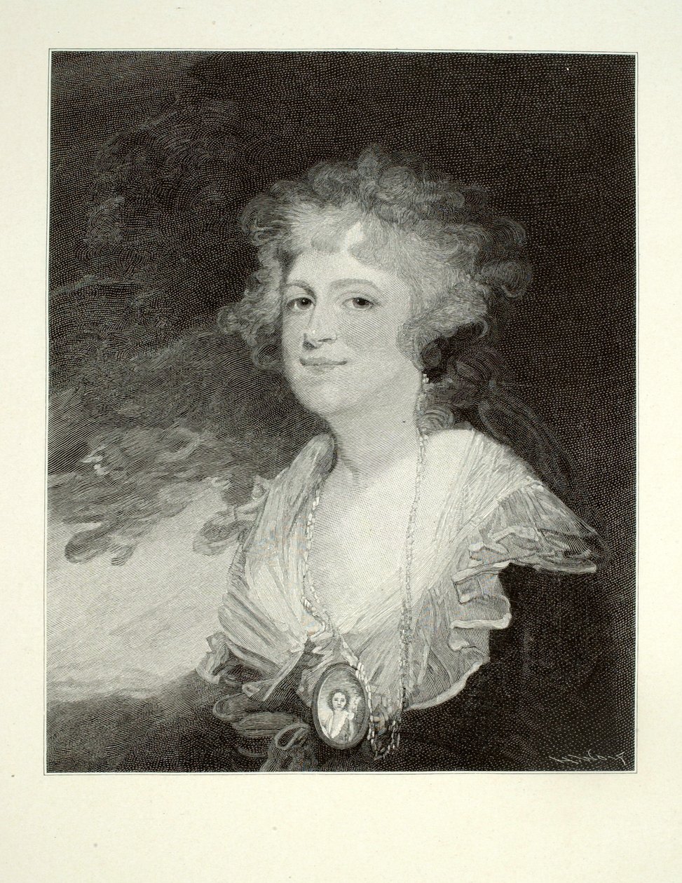 Mme Thomas Lea (Sarah Shippen) - Henry Wolf