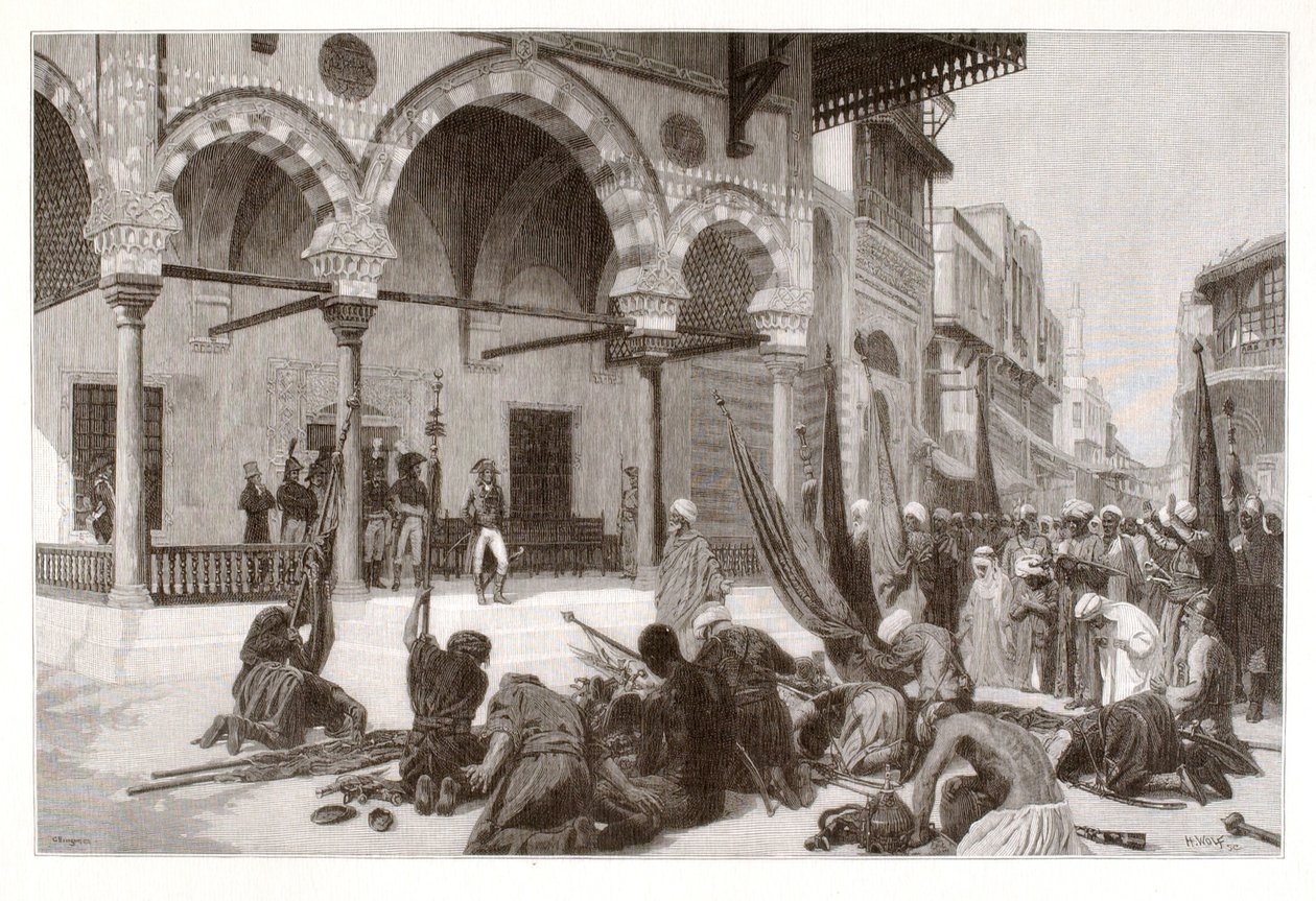 Soumission des Mamelouks à Napoléon - Henry Wolf