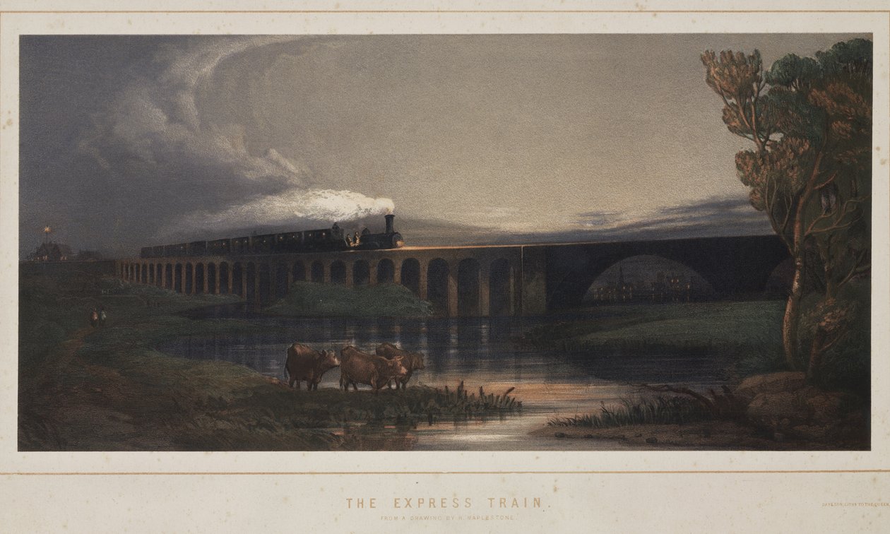 Le train express, 1850 - Henry after Maplestone