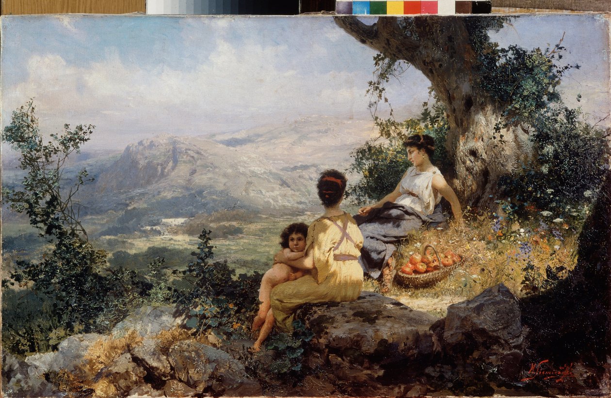 Le repos - Henryk Siemieradzki
