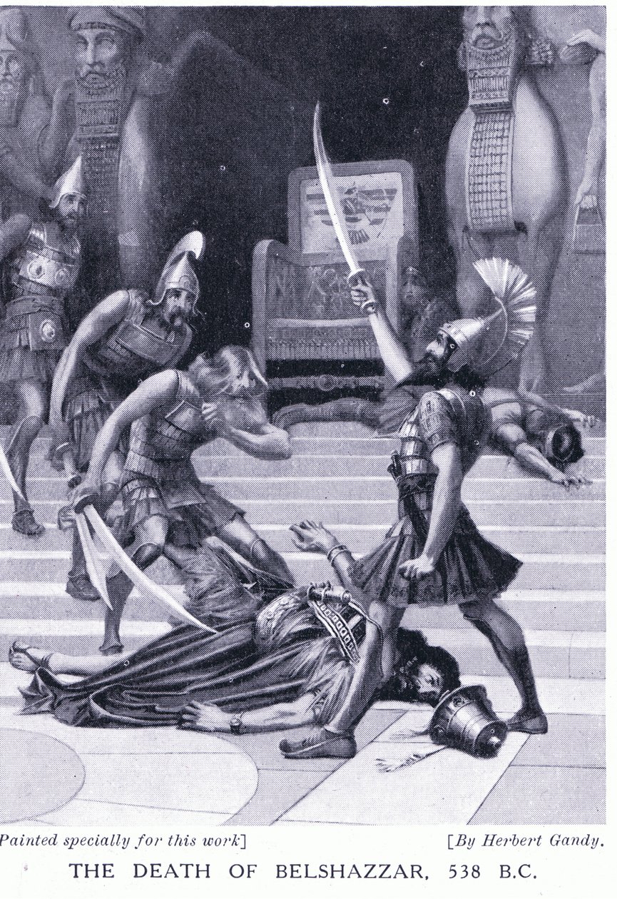 La Mort de Belshazzar - Herbert Gandy