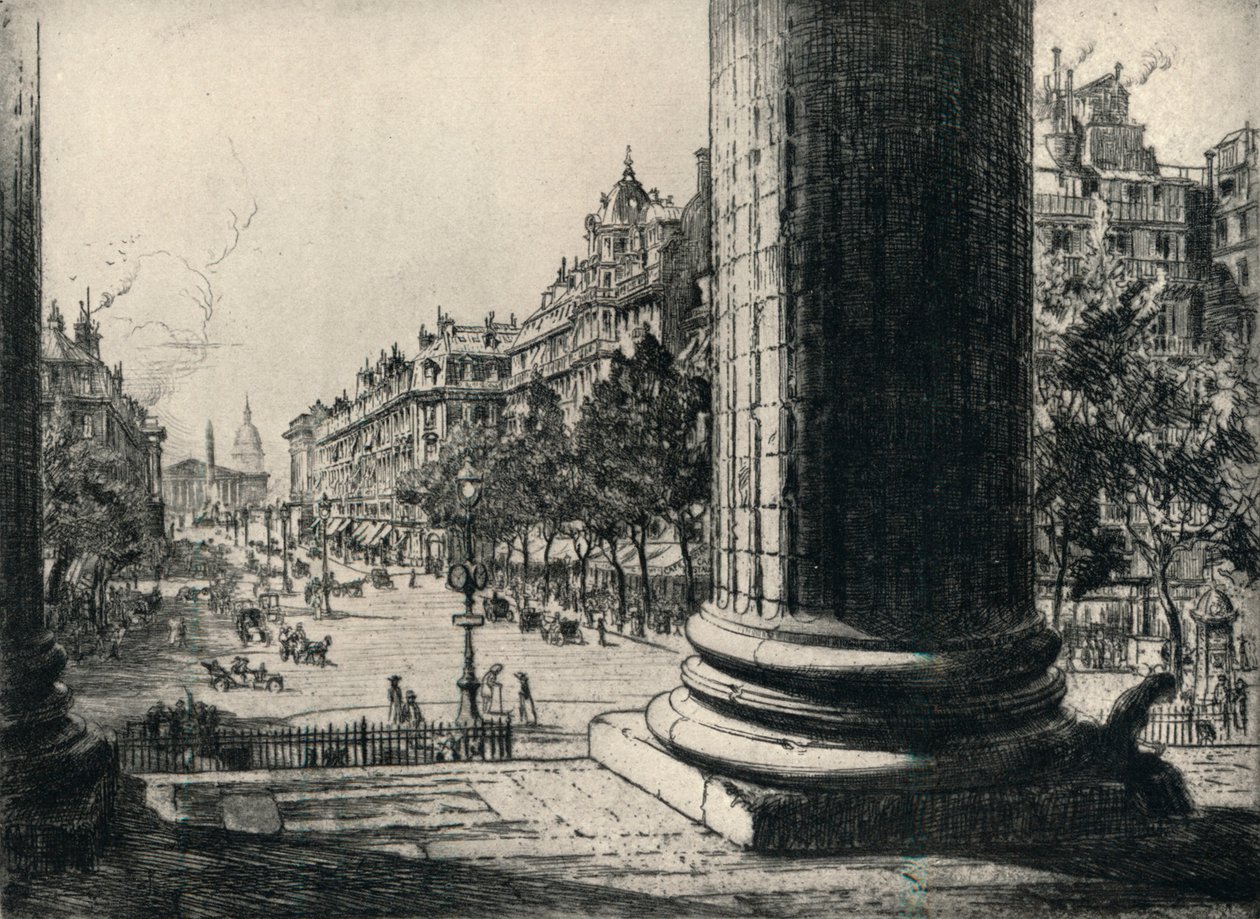 Vue depuis la Madeleine, 1915 - Herbert Hillier