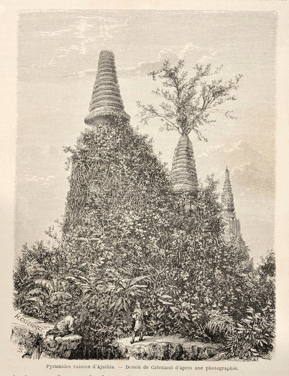Ruines de Wat Sisampet - Hercule Catenacci