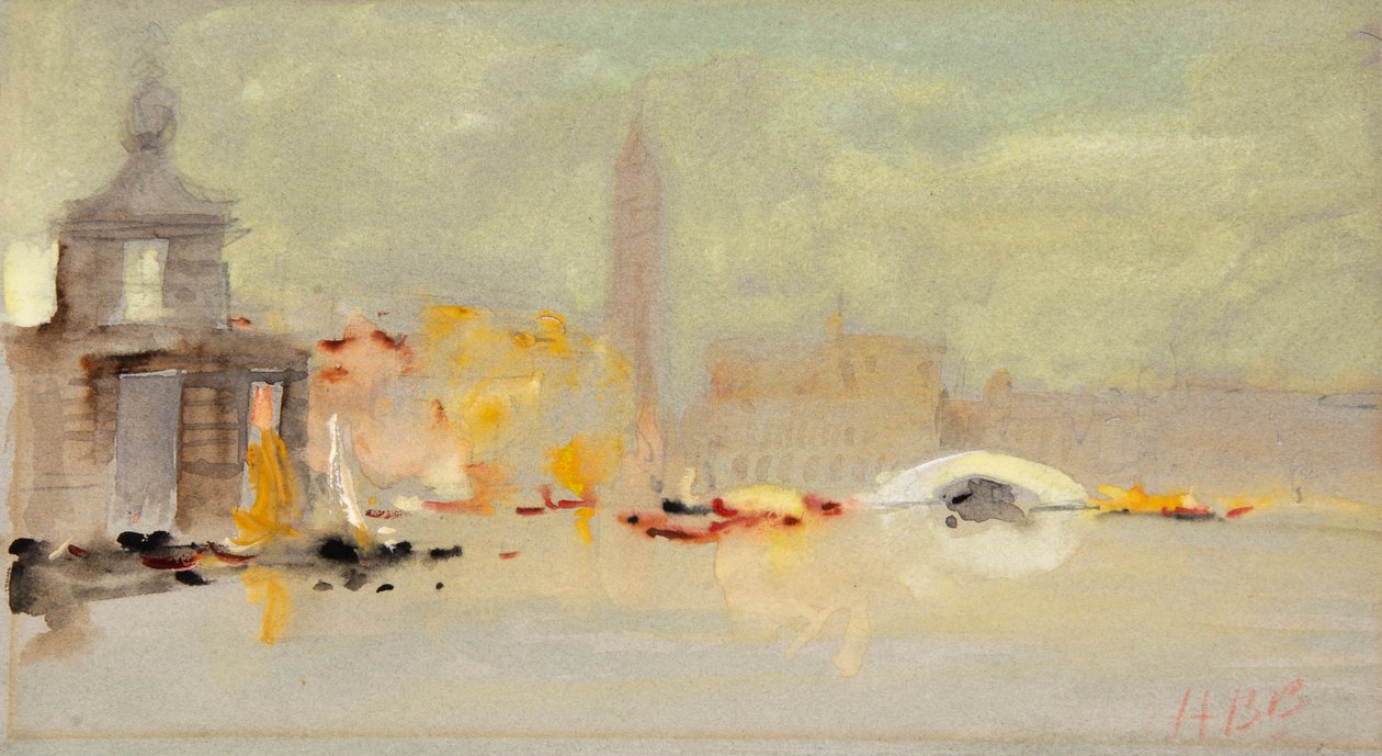 Bacino San Marco, Venise - Hercules Brabazon Brabazon