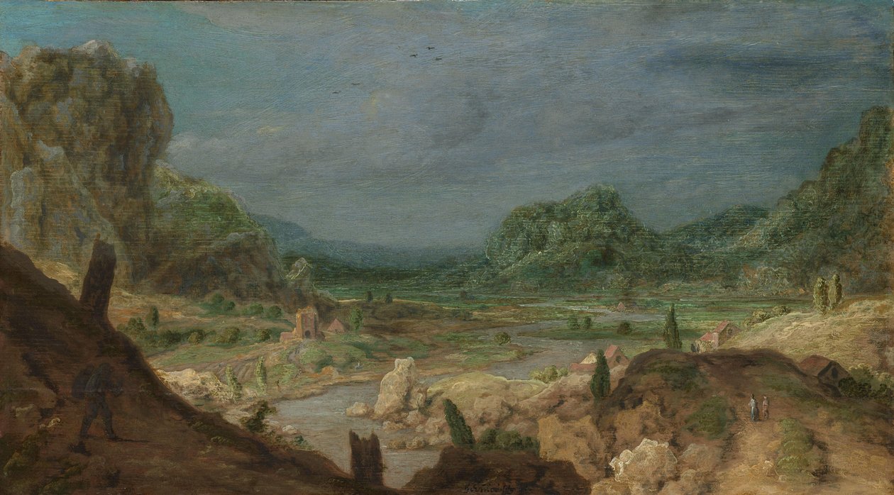 Vallée fluviale - Hercules Segers