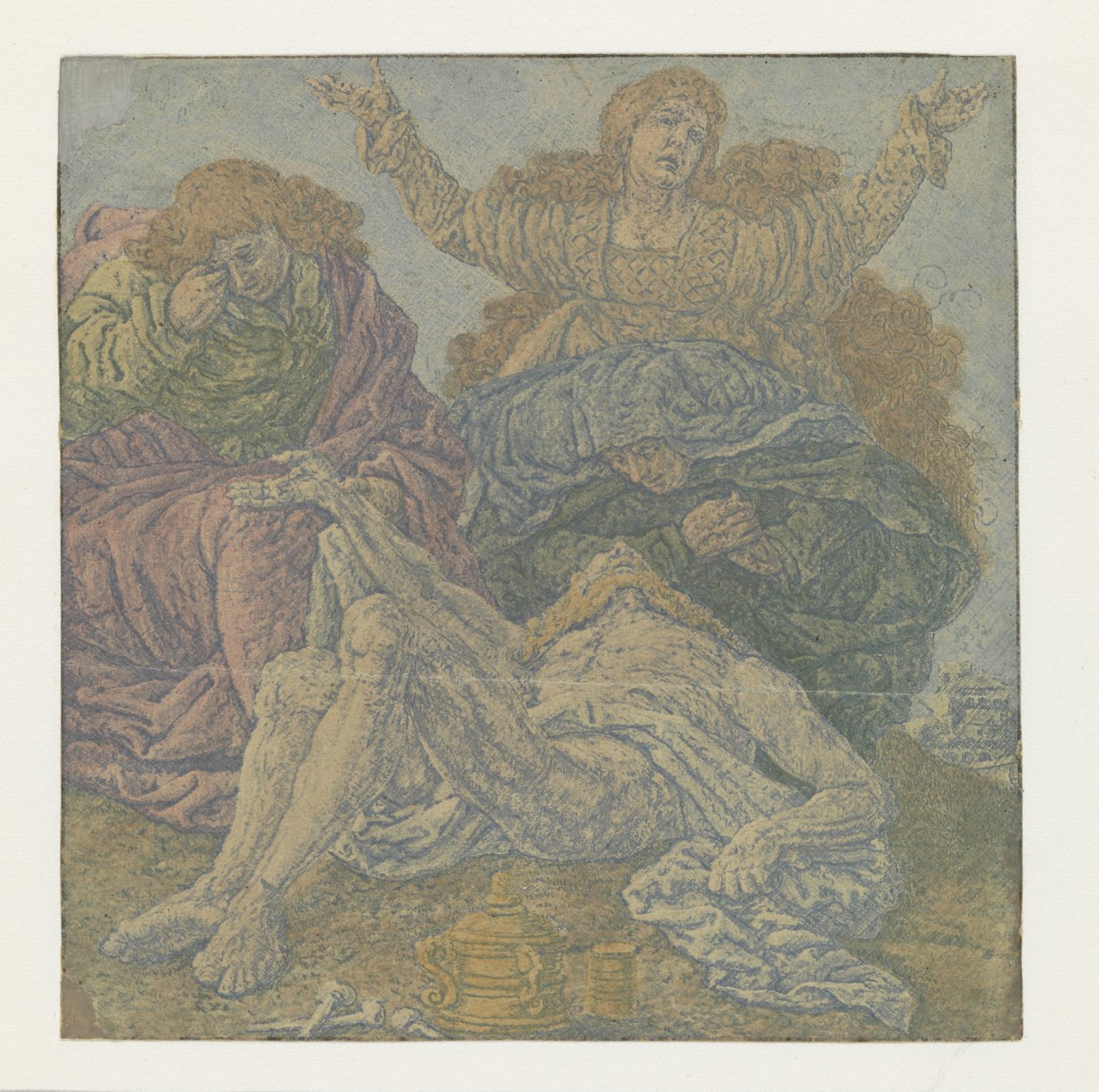 La Lamentation du Christ - Hercules Segers