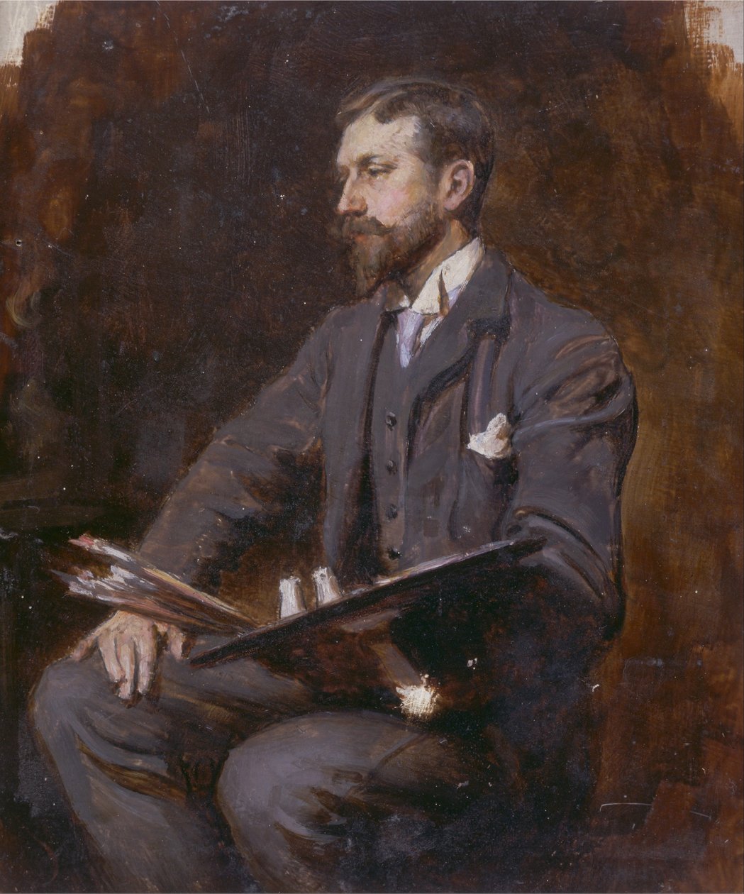 Autoportrait - Herman Gustave Herkomer
