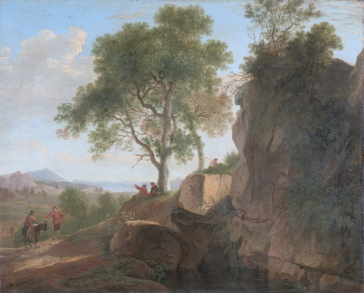 Paysage italien - Herman van Swanevelt